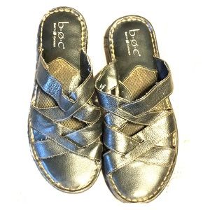 Born criss cross cushioned sandals